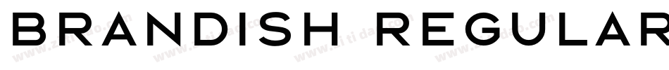 Brandish Regular字体转换